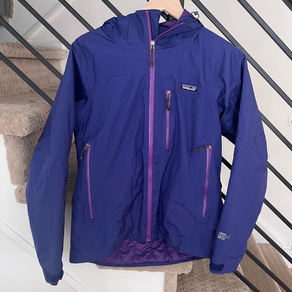 Patagonia Purple Jacket with Pink Accents